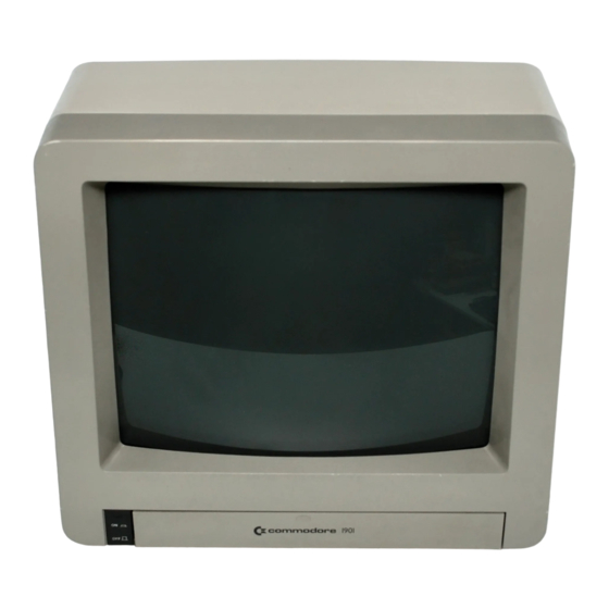 Commodore 1901 Service Manual