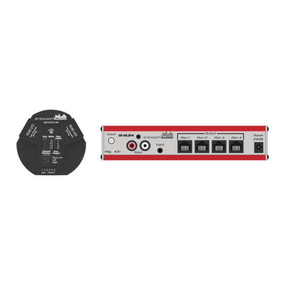 Stewart Audio IntraSound System Owner's Manual