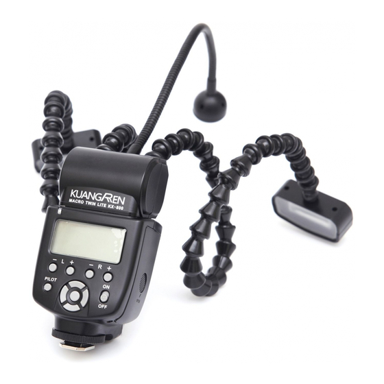 KUANGREN MACRO TWIN LITE KX-800 Instruction Manual