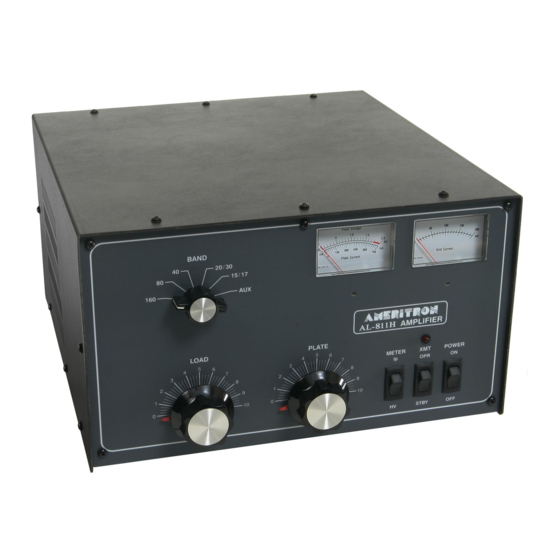 AMERITRON AL-811HXCE Additional Information
