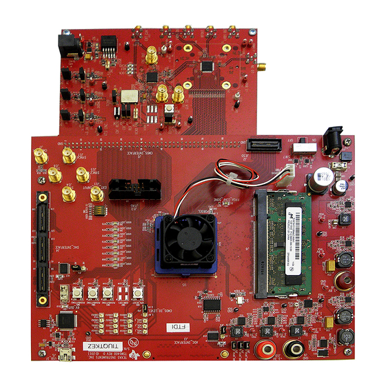 Texas Instruments AFE707EVM Series User Manual