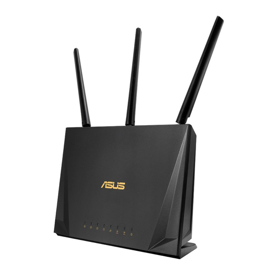 Asus RT-AC65P Band WiFi Router Manuals
