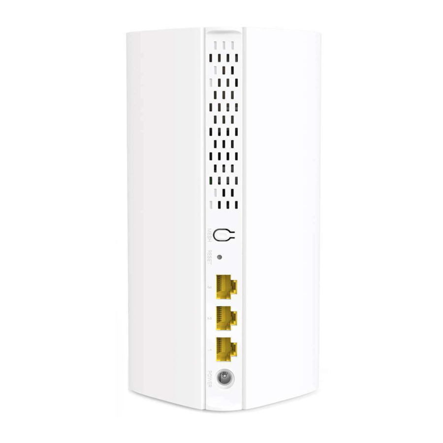 Tenda nova MX6, EX6 Quick Installation Guide