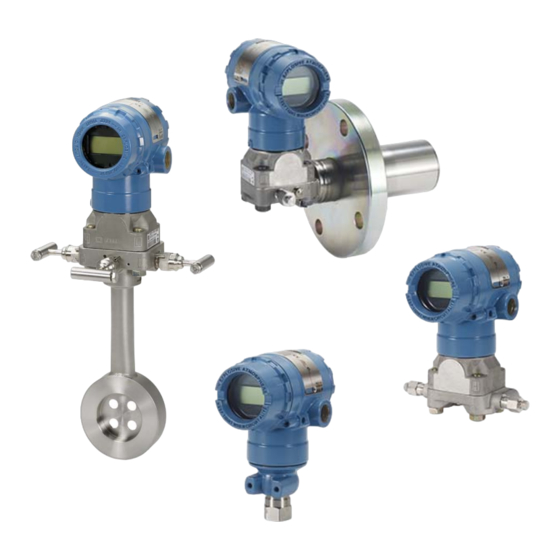 Emerson Rosemount 2051 Series Quick Start Manual