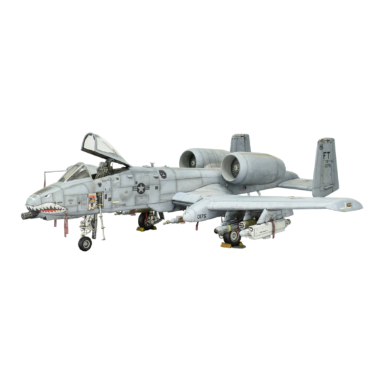 Italeri A-10C Blacksnakes Manual