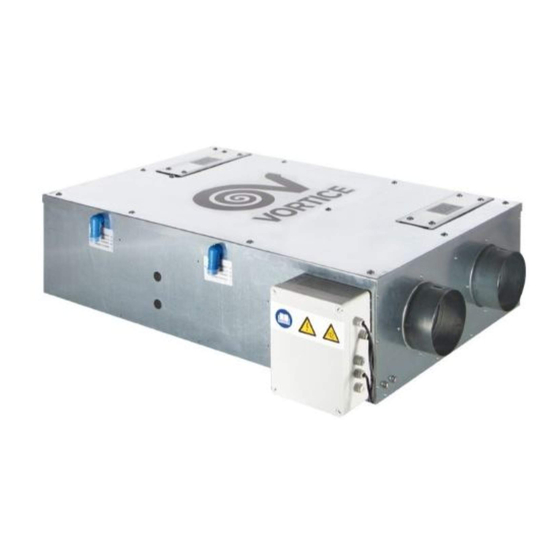 Vortice VORT HRI 350 FLAT Instruction Booklet
