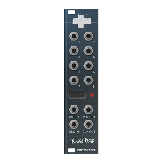 CROSSPATCH TRIGGERPAD User Manual