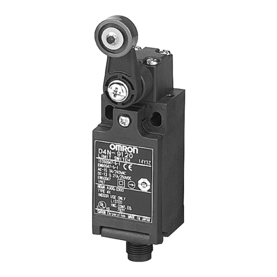 Omron D4N Datasheet