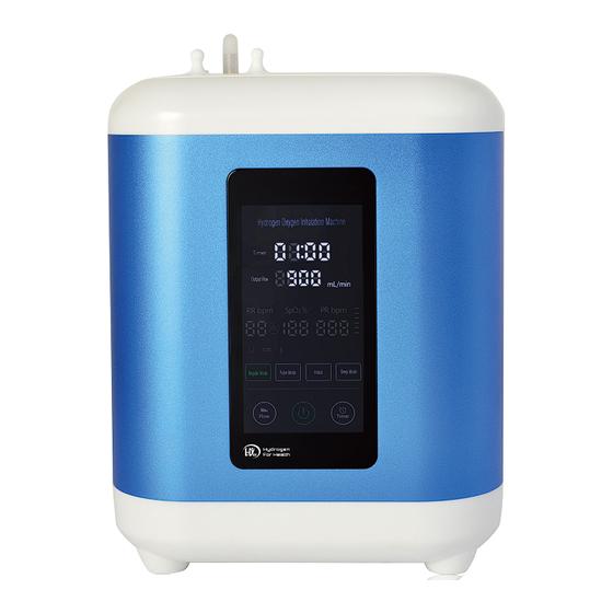 Hydrogen For Health HX-900 Instruction Manual