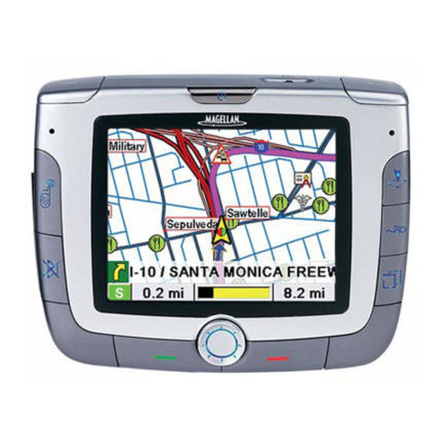 Magellan RoadMate 6000T - Automotive GPS Receiver Användarhandbok