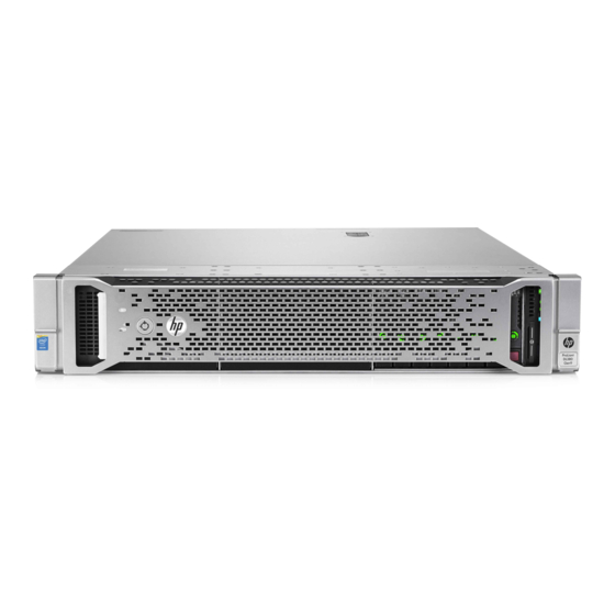 HP ProLiant Server Setup Poster