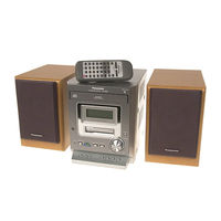 Panasonic SAPM07 - MINI HES W/CD PLAYER Operating Instructions Manual
