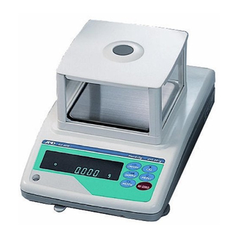 A&D GX-300 Manuals
