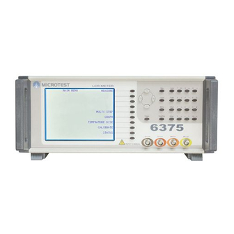 Microtest 6375 User Manual