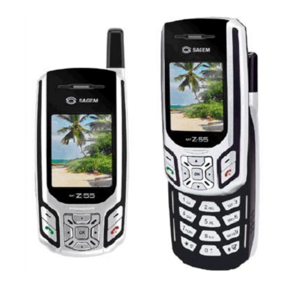 Sagem myZ-5 Technical Documentation Manual