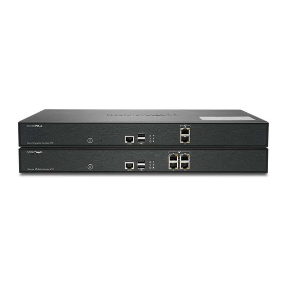 SonicWALL SMA 100 Series Manuals