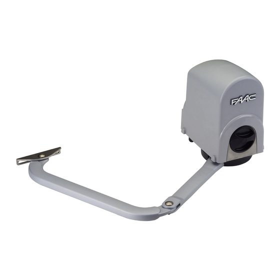 FAAC 391 MANUAL Pdf Download ManualsLib