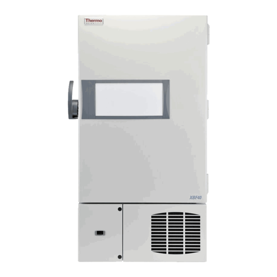 Thermo Scientific XBF40-MD Series Installation, Operation And Service Manual