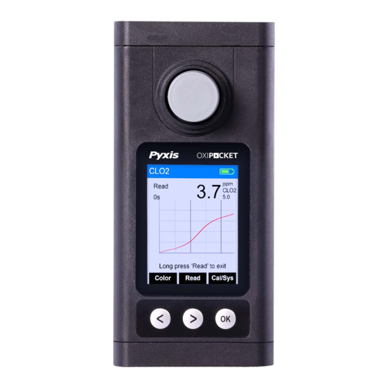 Pyxis SP-200 OXIPOCKET User Manual