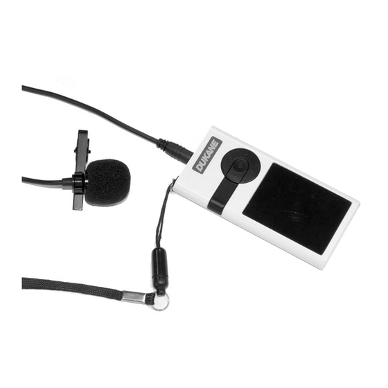 Dukane WMIC2B Quick Start Manual