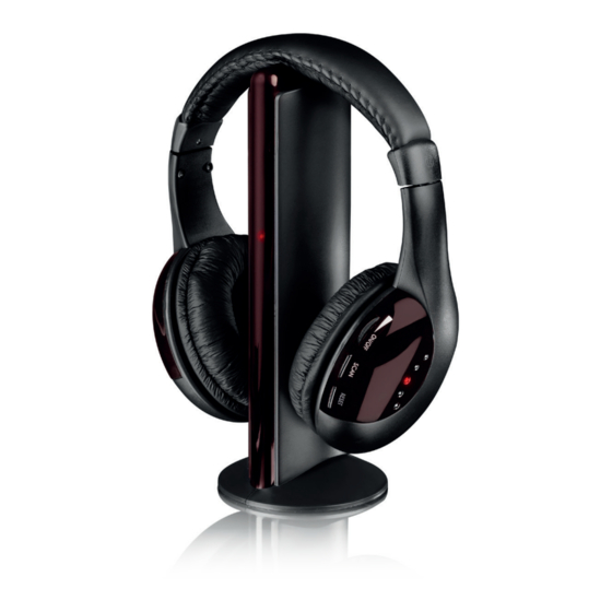 Itek i58016 Wireless Headphones Manuals