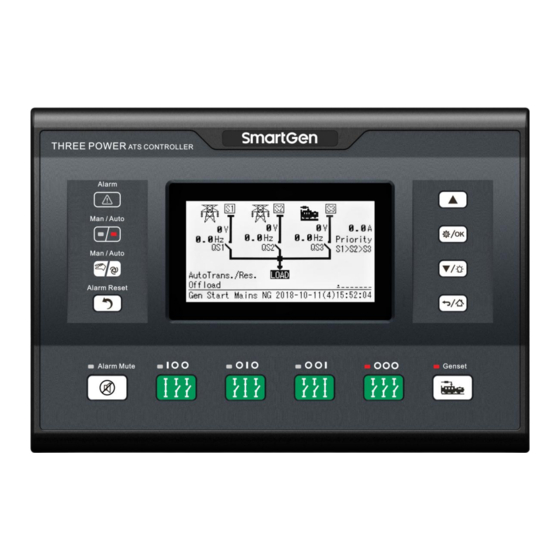 Smartgen HAT833 Series Power Controller Manuals
