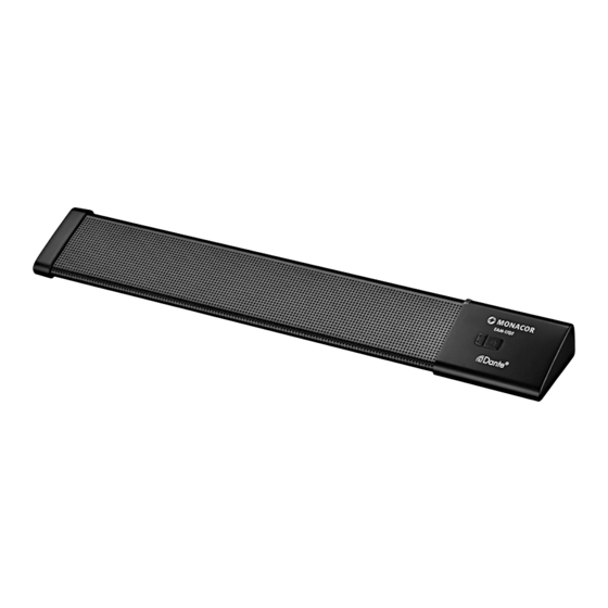 Monacor EAM-17DT Quick Start Manual