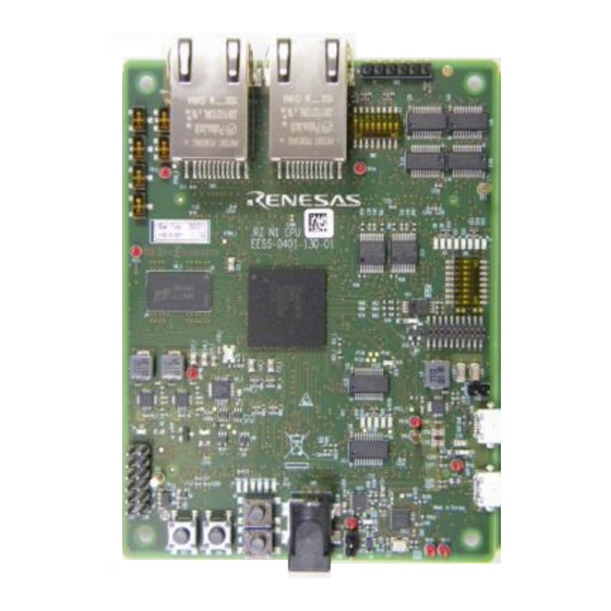 Renesas RZ/N1D Quick Start Manual