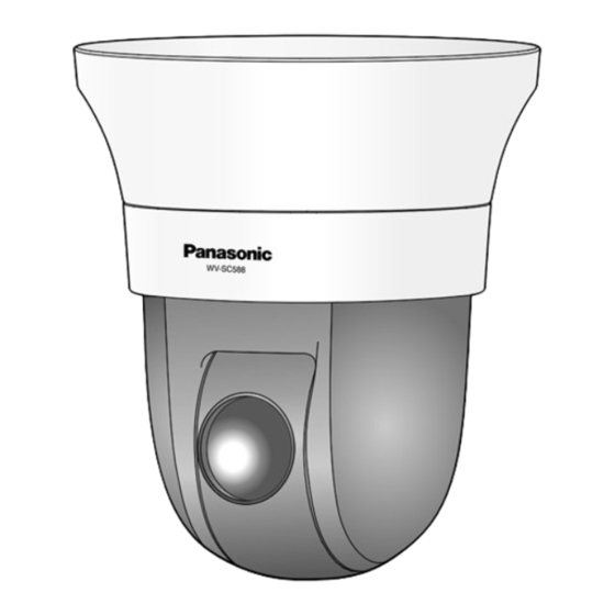 Panasonic i-PRO WV-SC387 Installation Manual