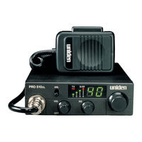 Uniden PRO 510XL User Manual