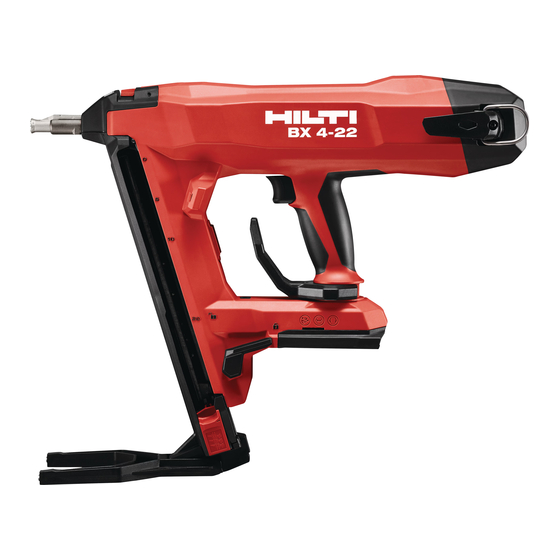 Hilti NURON BX 4-22 Manuals