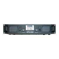 Tronios SPL700EQ Instruction Manual