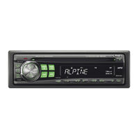 Alpine CDE-9874RR Owner's Manual