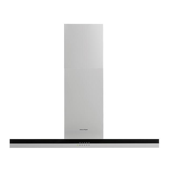 Fisher & Paykel HI120DMB1 Installation Instructions And User Manual