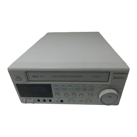 Mitsubishi Electric HS-MD3000E Installation And Operation Manual
