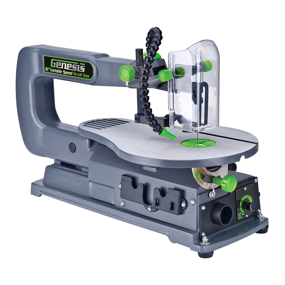 Genesis GSS160 Operator's Manual