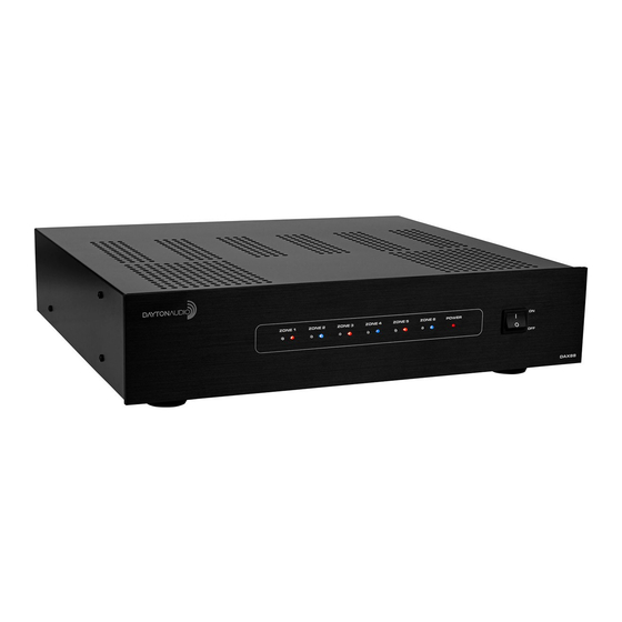 DaytonAudio DAX88 Manuals