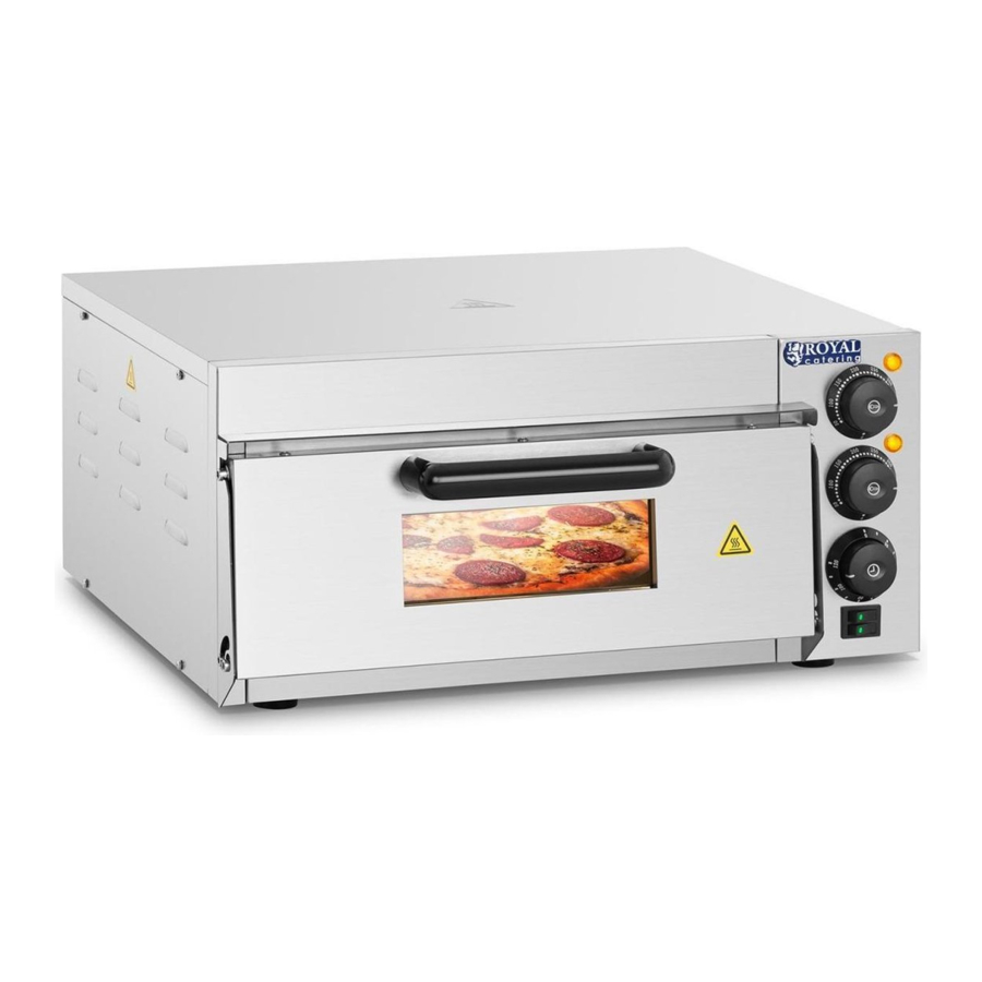 Royal Catering RCPO-2000-1PE User Manual