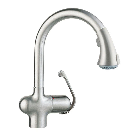 Grohe Ladylux Cafe Spray Kitchen Faucet Manuals