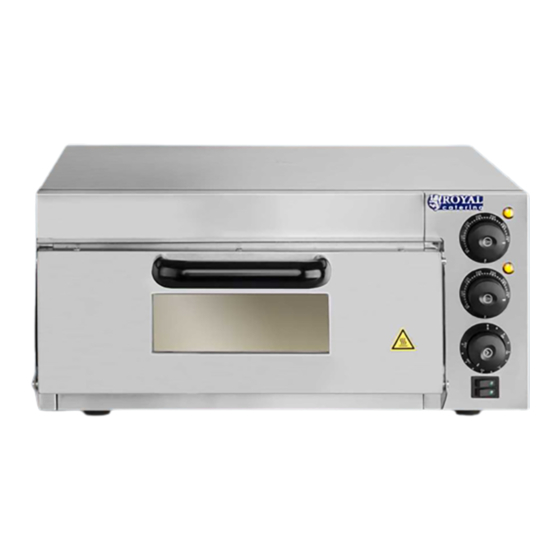 Royal Catering RCPO–2000–1PE User Manual