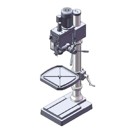 OPTIMUM Maschinen OPTIdrill DH40G Operating Manual