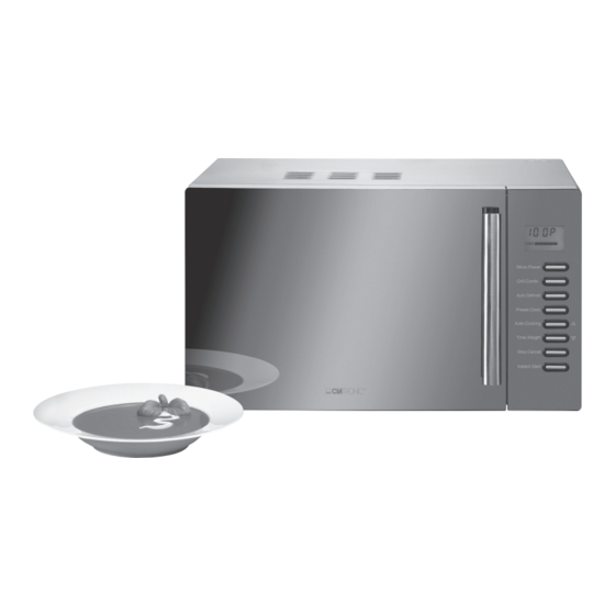 Clatronic MWG 770 H Instruction Manual & Guarantee