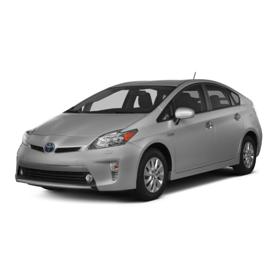 Toyota Prius Plug-inHybrid Quick Reference Manual