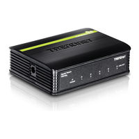 TRENDnet TEG-S5g - Gigabit GREENnet Switch Quick Installation Manual