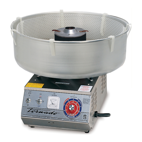 User Manuals: Gold Medal Tornado 3005SS Candy Machine