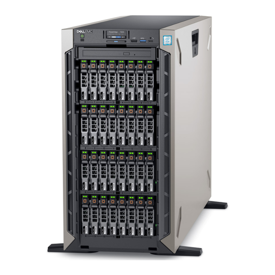 Dell EMC PowerEdge T640 Getting Started Manual