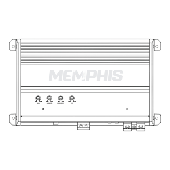 Memphis MXA480.4M Manual
