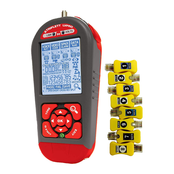 Triplett Low Voltage Pro 20 Manual