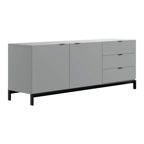 BROSA Josie Sideboard Large Assembly Manual