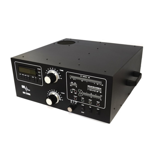 OM POWER OM2200A Manual